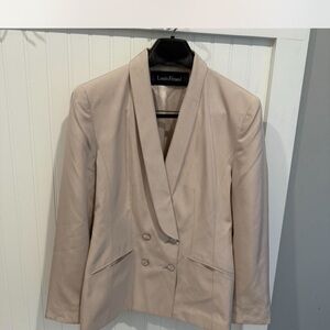Louis Feraud Women's Beige Blazer